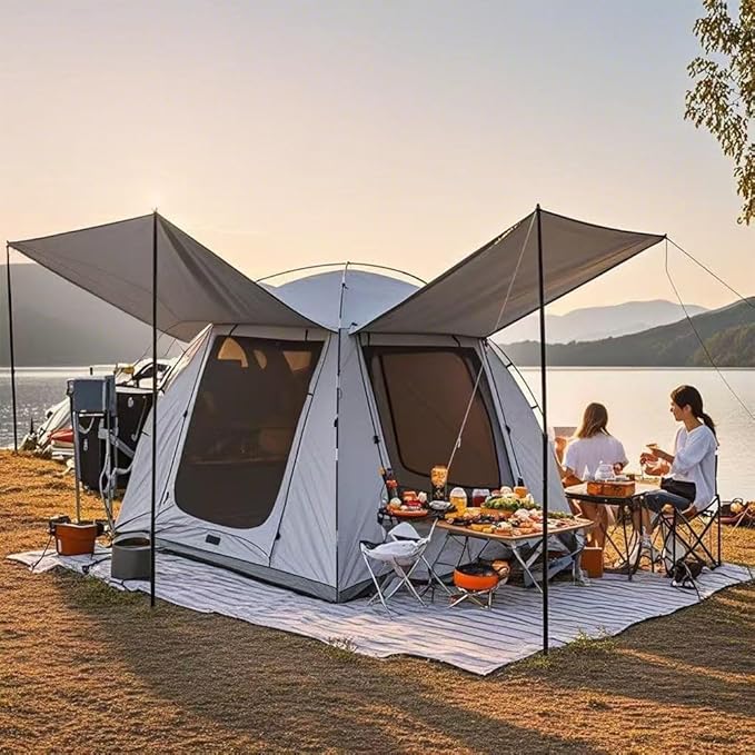 Car Tent for Kia Telluride 2019-2025SUV Tailgate AwningSUV Camping Tent for Family Vehicle CampingCar Tailgate with Awning ShadeCar Roof Canopy Portable