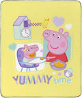 CafePress Peppa Pig: Yummy Time 50 x 60 Water-Resistant Outdoor Blanket