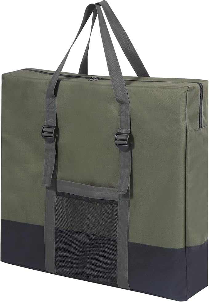 REDCAMP Folding Table Storage Bag WaterProof Carry Bag with Handles for Folding Picnic Camping Card Table Green 26 D x 5 W x 24 H