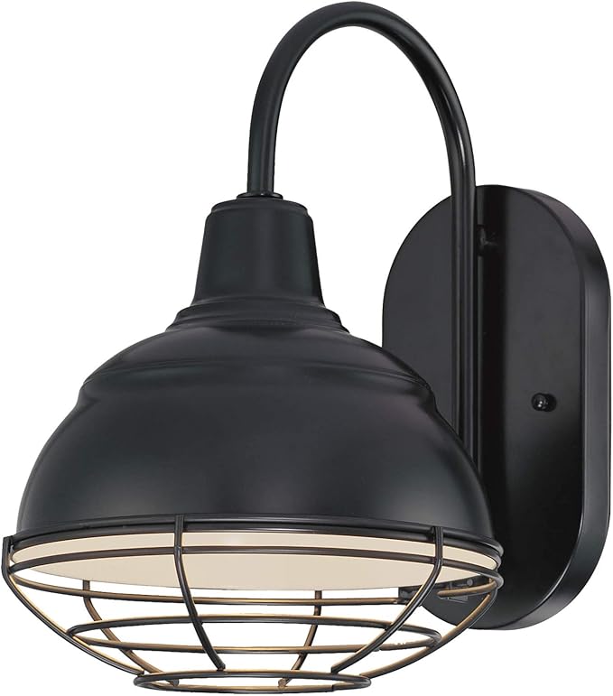 Millennium Lighting RWHWB8-WH 1-Light Outdoor Wall Light with White Finish
