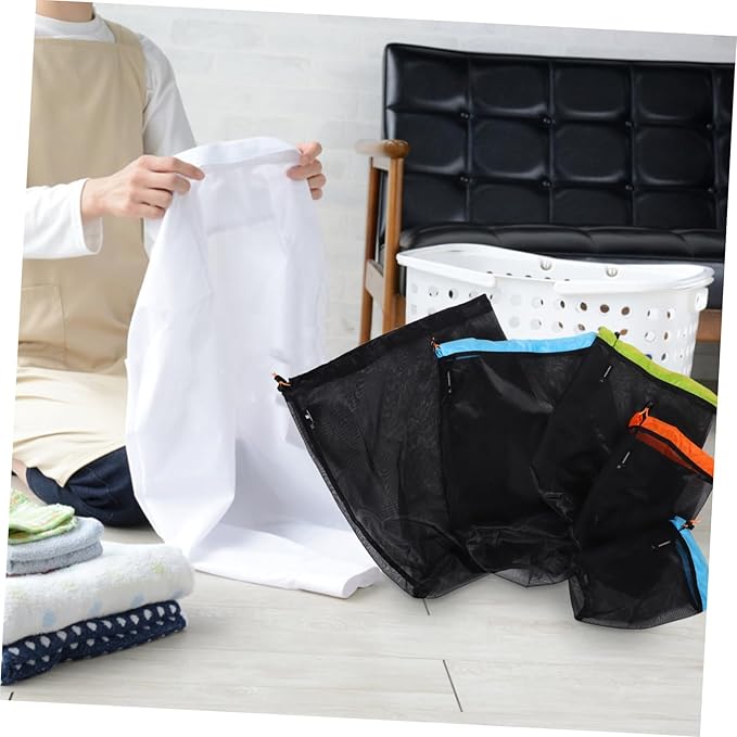 1 Set Compression Storage Bag for Travel Camping Hiking Drawstring Mesh Stuff Sack for Backpacking Durable Polyester Design Lightweight Portable