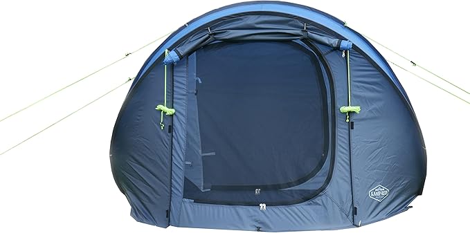 Kamp-Rite Pop Up Tunnel Tent 3 Person Easy to Set up and take Down Packable Light Weight.