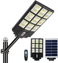 TINSUM Solar Lights Outdoor Motion Sensor4200W Dusk to Dawn Solar Street Lights Super Bright 7000K Flood Lights IP66 Waterproof Solar Powered for Parking Lot Street Yard