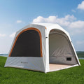 Inflatable Tent for Camping Large Blow Up Tents Glamping 4-8 Person House 4 Season Air with Pump Easy Set up Waterproof Outdoor Oxford