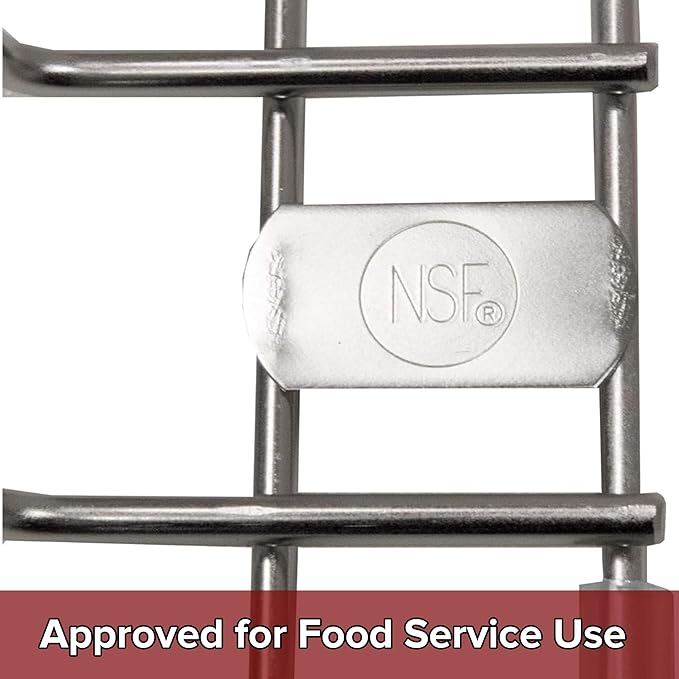 Thirteen Chefs Stainless Steel Cutting Board Rack - Ten 1 Slots fits Baking Sheets Pans and Lids - Commercial Grade Organizer and NSF Stamped for Restaurants and Kitchens
