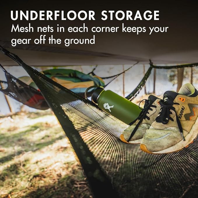 Tentsile Connect V3 2-Person Tree Tent Hammock The Original Tree Tent Company 880 Pound Capacity Portable Treehouse Heavy Duty Ratchets Included Designed in The UK