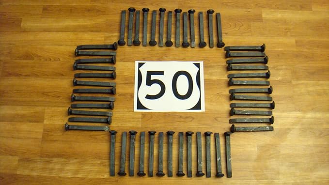 50 New Railroad Spikes
