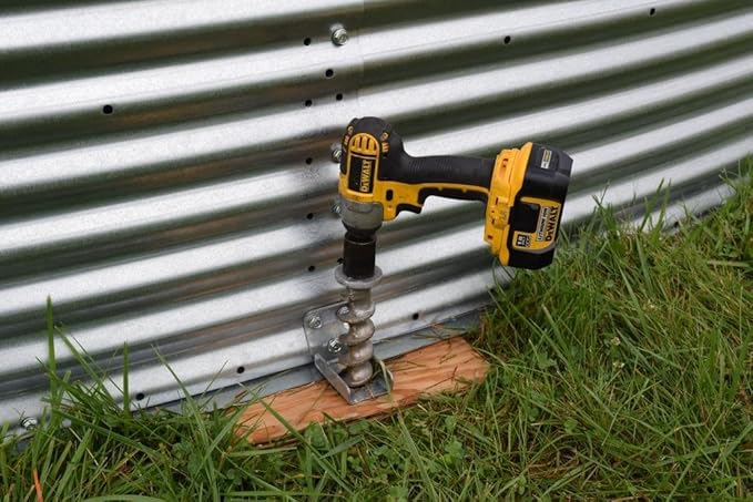 Penetrator 10 Aluminum Screw Earth Anchor-Holds up to 1000lbs