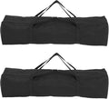 HARFINGTON 2pcs Camping Chair Replacement Bag 27.6 x 7.9 Folding Chair Carry Bag Oxford Cloth Storage Tent Bag with Handle Strap for Travel Outdoor Camping Sports Black