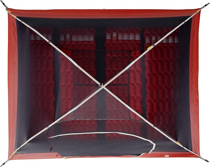 Sierra Designs Alpenglow Tent for Camping Constructed with Twilight Tech to Block 98% of Sun Rays – Easy Setup – Large Interior – Great for Family Camping…