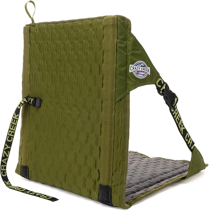 Crazy Creek Olive Hex 2.0 and The New Pack Table
