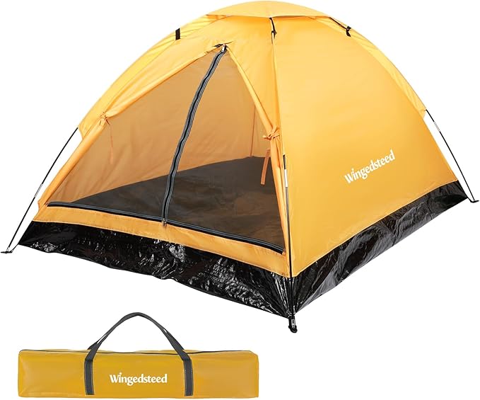 1-2 one Person Two Persons Small Camping Tents for Hiking with rainfly Esay Set up Dome Tent with Carrying BagBasic Portable Camping Small Tents for Backpacking