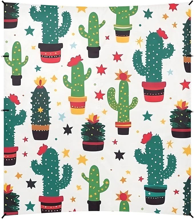 Christmas Cactus FlowerCamping Sun Shelters 9.2 x 10.5 FT Beach Canopy Tent Sun Shade with Carrying Bag for Camping Trips Fishing Backyard Fun or Picnics 21341413