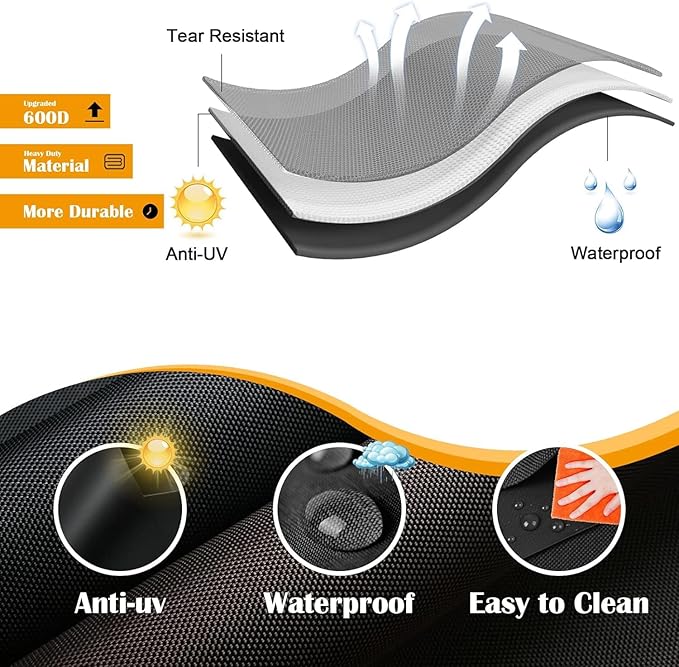 Grill Cover Fit for Napoleon Prestige PRO 500 GrillPremium Water Resistant Cover for Napoleon 61500 Prestige PRO 500