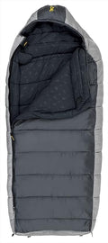Browning McKinley 0° Sleeping Bag - Oversize Insulated Hooded Rectangle Made with Ripstop Outer and Brushed Polyester Liner with Compression Stuff Sack