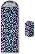 AILONEN Cartoon Camping Sleeping Bag for Boys Girls AdultsLightweight &amp Waterproof3 Season Warm &amp Cold WeatherPortablePrinted Sleeping BagTravelingCampingHiking
