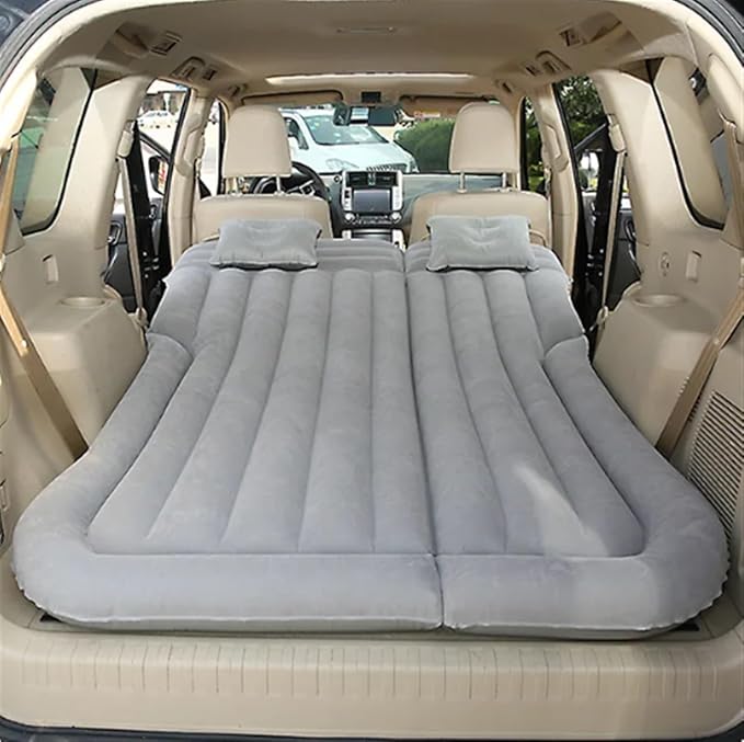 Inflatable Mattress SUV Inflatable Mattress Camper Inflatable Mattress Flocked PVC Material 175 * 130cm Size (Pig)