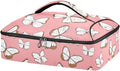 Casserole Carrier Elegance Pattern ButterflyInsulated Casserole Carrier for Hot or Cold Food Thermal Lunch Tote for Potluck Parties Picnic Beach Fits 9 x 13 Inches Baking Dish