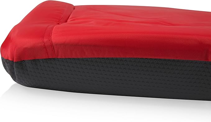 PICNIC TIME Disney Minnie Mouse Ventura Reclining Stadium Seat with Back Support Bleacher Seat Beach Floor Chair (Red) Disney Minnie Mouse - Red 20 x 2 x 32