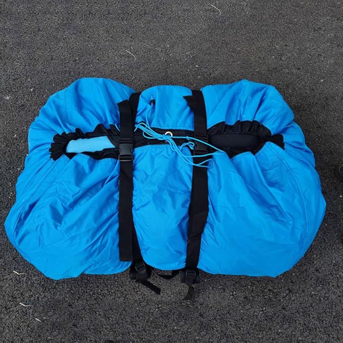 Paraglider Quick Packing Bag Paragliding Fast Stuff Sack Paragliding Paramotor BackpackBlue