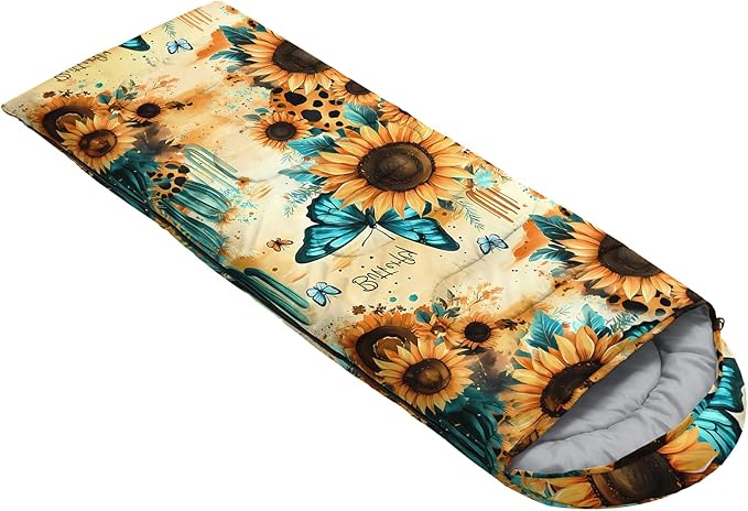 QOOMO Camping Sleeping Bags3 Season Warm &amp Cool WeatherLightweightWaterproof Sleeping Bags for Adults &amp KidsTravelingand OutdoorsCamping Gear Equipment