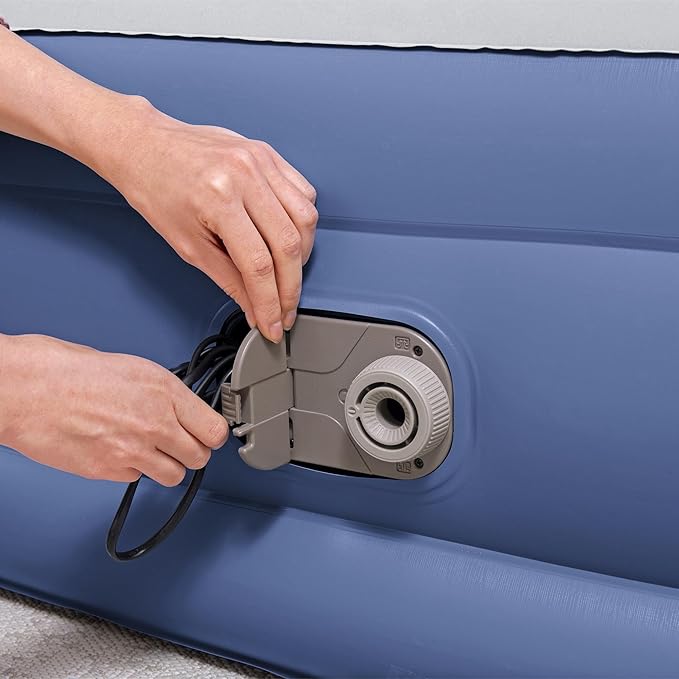 Bestway Tritech Air Mattress Twin 18” with Built-in AC Pump