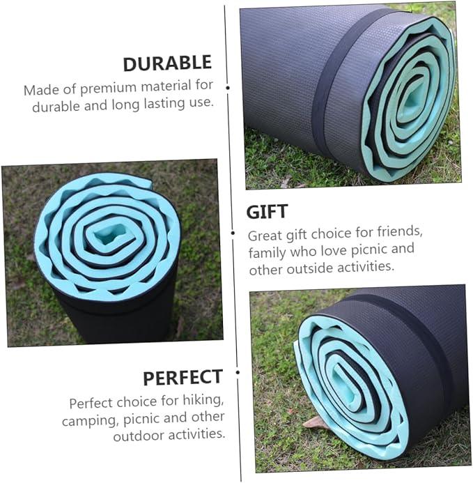 HEMOTON EVA Outdoor Sleeping Pad Waterproof Camping Blanket for Travel Office Napping and Picnics Lightweight and Portable Mat for Camping and Outdoor Use