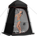 Camping Shower Tent 7.9 FT Extra Tall Oversize Privacy Tent Portable Outdoor Bathroom Toilet Tent with Floor Easy Set Up Privacy Shelter for Dressing Hiking Fishing UPF50+