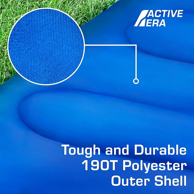 Active Era Ultra Lightweight Sleeping Bag Indoor &amp Outdoor - Compact Ultralight Sleeping Bag for Warm Weather - Camping Sleeping Bags for Warm Weather Sleepovers Fishing Outdoor Camping and Hi