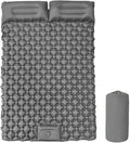 Inflatable Bed – 2 Person Camping Pad Waterproof Portable Travel Tent Sleeping Mat Compact Roll-Up Design Comfortable Rest Function Outdoor Gear for Fishing Hiking Parks Climbing Walking