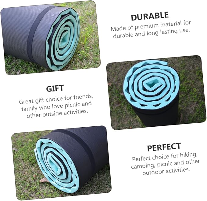 Mipcase Waterproof EVA Camping Sleeping Pad Practical Outdoor Cushion for Tent and Office Nap Portable Mattress for Hiking and Camping