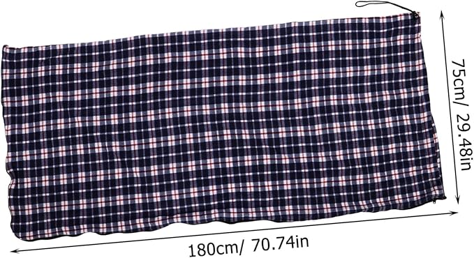 VANZACK Lightweight Foldable Down Liner for Adults Warm and Portable Indoor Outdoor Nap Sack with Comfortable Soft Fleece Compact Design for Camping and Resting