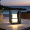 11 Tall Solar Lanterns 3000K LED Outdoor Table Lamp Waterproof Modern Solar Floor Lamp Landscape Outdoor Lights Solar Powered Lantern Dusk to Dawn Patio Light for Yard Deck Path Garden Pool