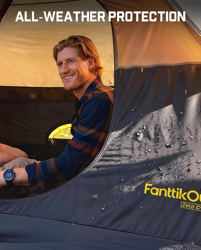 FanttikOutdoor Zeta C4 Camping Tent &amp FanttikOutdoor Zeta V11 Pro Camping Table