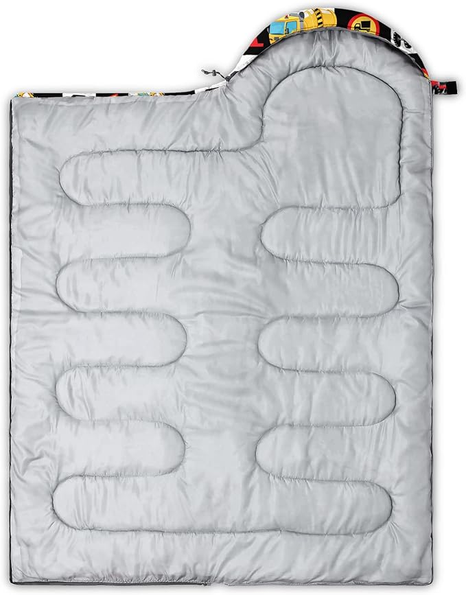 QOOMO Camping Sleeping Bags3 Season Warm &amp Cool WeatherLightweightWaterproof Sleeping Bags for Adults &amp KidsTravelingand OutdoorsCamping Gear Equipment