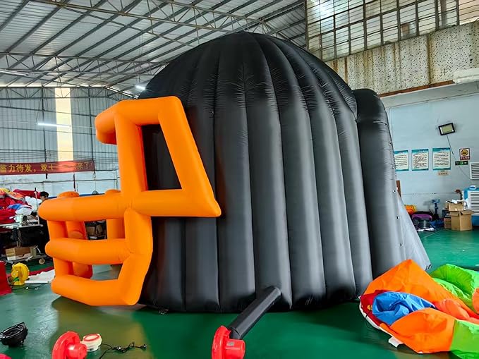 Inflatable Tunnel Entrance Tent Large Sports Inflatable Football Helmet Tunnel Team Entryway for Event Exhibition Promotion