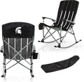 Picnic TIME NCAA Unisex-Adult NCAA Outdoor Rocking Camp Chair XL Heavy Duty Camping Chair for Adults