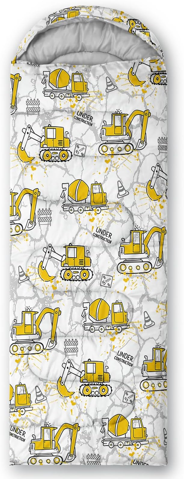 QOOMO Axolotl Cute Camping Sleeping Bags3 Season Warm &amp Cool WeatherLightweightWaterproof Sleeping Bags for Adults &amp KidsTravelingand Outdoors