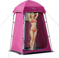 Vidalido Outdoor Camping Shower Tent Easy Setup Privacy Tent Changing Room Portable Camp Shower Tents for Camping with Floor Waterproof Privacy Shelters Camping Toilet Tent