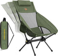 FanttikOutdoor Zeta L8 Max Camping Chair Portable &amp Lightweight Multi-Angle Adjustable Supports up to 250 lbs Comfort-Driven Design High Strength Camping Chair for Travel Hiking Fishing Gr