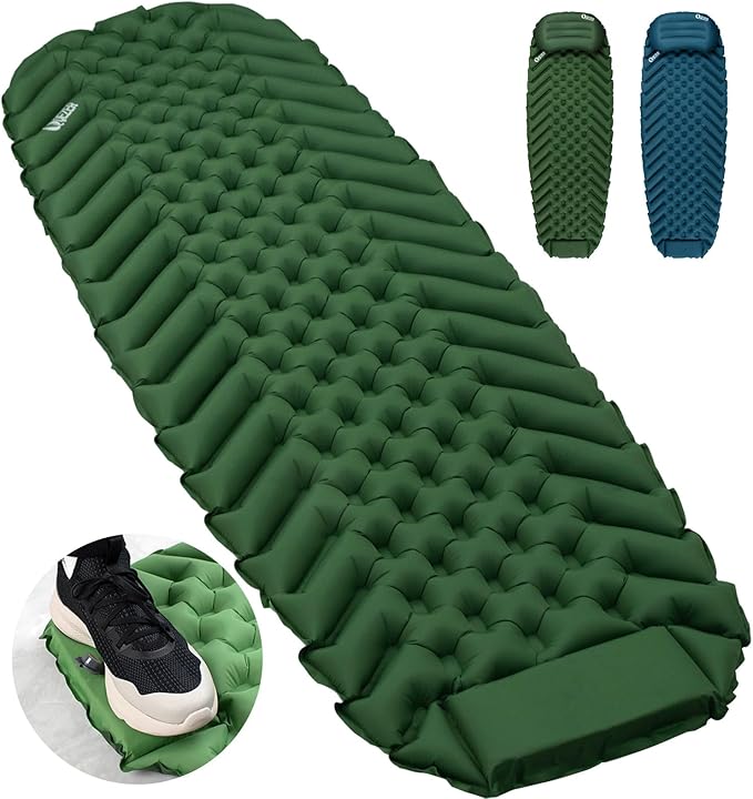 Sleeping Pad and Pillow with 300Fill Power Down Sleeping Bag
