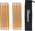 Azarxis Tent Poles Aluminum Tent Rod Replacement Camping Accessories Multifunction Lightweight Tent Poles Repair Kit 7001 Series Aircraft-Grade Aluminum