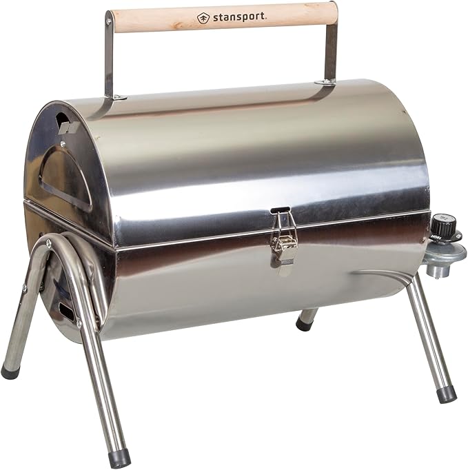 Stansport Stainless Steel Propane BBQ Grill (035)