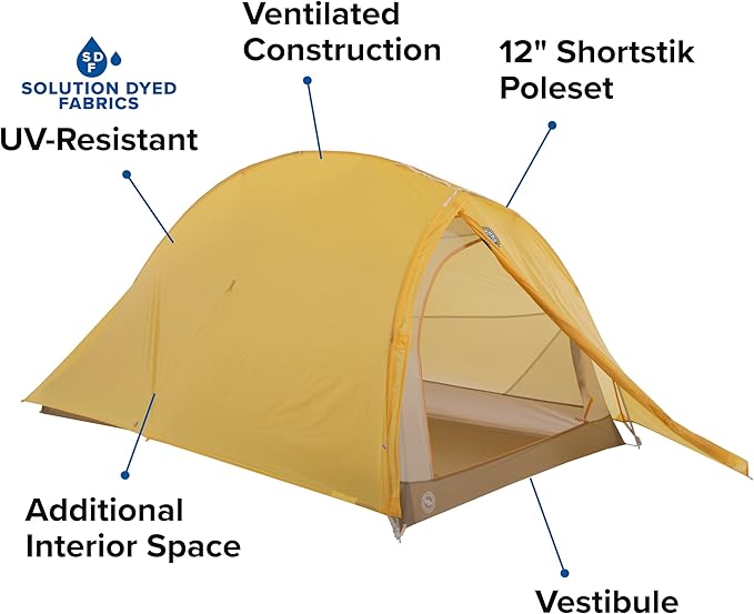 Big Agnes Fly Creek HV UL Bikepack - Ultralight Bike-Packing Tent