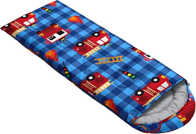 QOOMO Camping Sleeping Bags3 Season Warm &amp Cool WeatherLightweightWaterproof Sleeping Bags for Adults &amp Kids Travelingand Outdoors