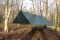 DD Hammocks Tarp 3.5 x 3.5 - Olive Green (11.5ft x 11.5ft) - 100% Waterproof - Lightweight &amp Multifunctional Large Rainfly Tarp Tent Shelter for Camping Bushcraft &amp Survival Adventure