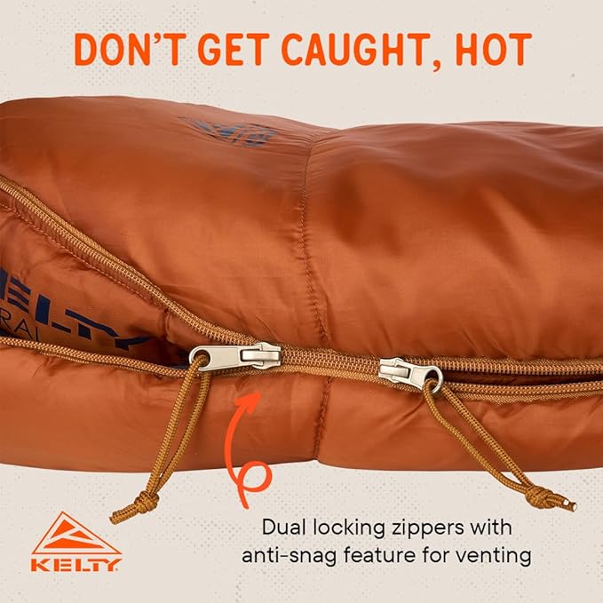 Kelty Sleeping-Bags Kelty Mistral Synthetic Camping Sleeping Bag