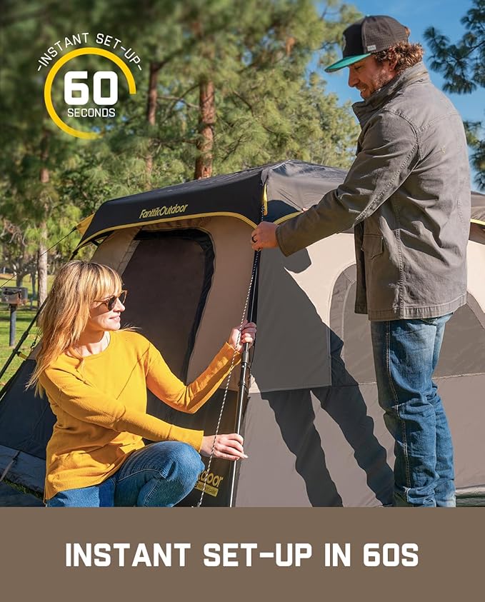FanttikOutdoor Zeta C6 Pro Camping Tent &amp FanttikOutdoor Zeta V11 Pro Medium Camping Table