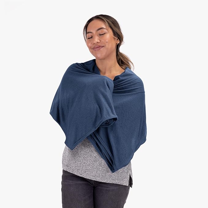 cocoon - Coolmax Travel Blanket | Compact Throw Blanket for Camping and Hiking | Fits in Backpack | Attaches to Luggage | Travel Essential | Fast Drying (Regular 70 x 55)