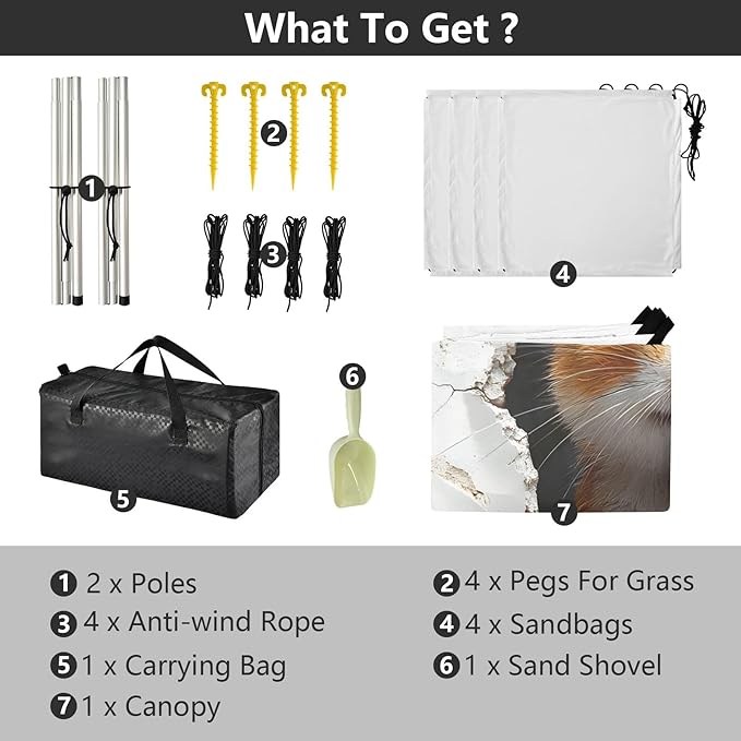 Camping Sun Shelters Mouse Broken Wall Beach Canopy 126 * 110.2in